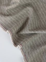 Load image into Gallery viewer, Stone &amp; Ivory Pinstripe 100% Linen