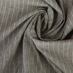 Load image into Gallery viewer, Stone &amp; Ivory Pinstripe 100% Linen
