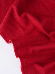 Load image into Gallery viewer, Ruby Red Bellevue Brushed Wool Knit | By The Half Yard