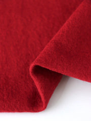 Load image into Gallery viewer, Ruby Red Bellevue Brushed Wool Knit | By The Half Yard