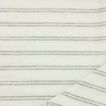 Load image into Gallery viewer, Heather Gray Double Pinstripe Rayon Spandex Jersey | Made in USA
