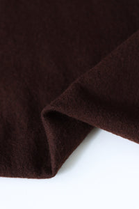 Cocao Bellevue Brushed Wool Knit | By The Half Yard