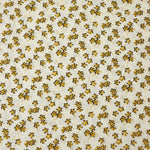 Load image into Gallery viewer, Gold Cloverfield on Ivory Rayon Challis
