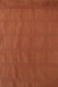 Pumpkin Spice Grenada Grid Sandwashed Cupro Tencel