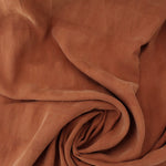 Load image into Gallery viewer, Pumpkin Spice Grenada Grid Sandwashed Cupro Tencel
