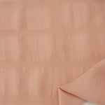 Load image into Gallery viewer, 2YD PRECUT; Rose Tea Grenada Grid Sandwashed Cupro Tencel
