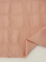 Load image into Gallery viewer, Rose Tea Grenada Grid Sandwashed Cupro Tencel