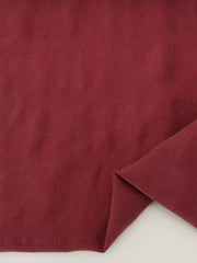 Load image into Gallery viewer, Maroon Grenada Grid Sandwashed Cupro Tencel