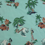 Load image into Gallery viewer, Aloha Hawaii Print Italian Stretch Cotton
