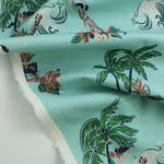 Load image into Gallery viewer, Aloha Hawaii Print Italian Stretch Cotton
