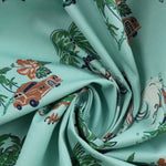 Load image into Gallery viewer, Aloha Hawaii Print Italian Stretch Cotton
