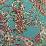 Load image into Gallery viewer, Summer Paisley on Seafoam Italian Cotton Blend
