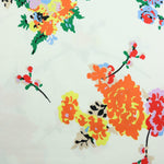 Load image into Gallery viewer, Vibrant Floral Print Italian Stretch Cotton

