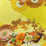 Load image into Gallery viewer, Golden Blooms Viscose Crepe
