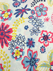 Load image into Gallery viewer, Whimsy Floral Print Italian Cotton Shirting