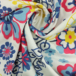 Load image into Gallery viewer, Whimsy Floral Print Italian Cotton Shirting
