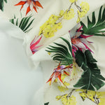 Load image into Gallery viewer, Bromelaids &amp; Palms Print Italian Cotton Shirting
