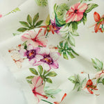Load image into Gallery viewer, Tropical Floral Print Italian Cotton Shirting
