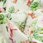 Load image into Gallery viewer, Tropical Floral Print Italian Cotton Shirting
