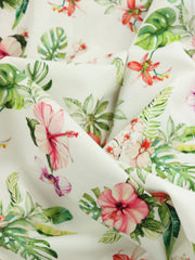 Load image into Gallery viewer, Tropical Floral Print Italian Cotton Shirting