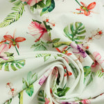 Load image into Gallery viewer, Tropical Floral Print Italian Cotton Shirting
