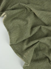 Load image into Gallery viewer, Heather Olive Organic Cotton Jersey
