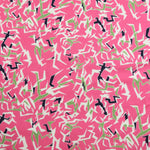 Load image into Gallery viewer, Electrified on Hot Pink Italian Cotton Twill
