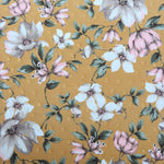 Load image into Gallery viewer, Emilia on Mustard Swiss Dot Poly Woven
