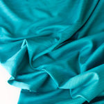 Load image into Gallery viewer, Peacock Space Dyed Poly Spandex | Designer Deadstock
