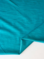 Load image into Gallery viewer, Peacock Space Dyed Poly Spandex | Designer Deadstock