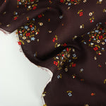 Load image into Gallery viewer, Flower Bunches 100% Organic Cotton Textured Woven
