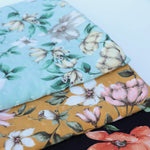 Load image into Gallery viewer, Emilia on Mustard Swiss Dot Poly Woven
