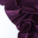 Load image into Gallery viewer, Plum Space Dyed Poly Spandex | Designer Deadstock
