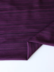 Load image into Gallery viewer, Plum Space Dyed Poly Spandex | Designer Deadstock