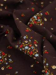 Load image into Gallery viewer, Flower Bunches 100% Organic Cotton Textured Woven