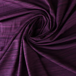 Load image into Gallery viewer, Plum Space Dyed Poly Spandex | Designer Deadstock

