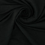 Load image into Gallery viewer, Black Organic Cotton Bamboo Spandex French Terry
