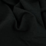 Load image into Gallery viewer, Black Organic Cotton Bamboo Spandex French Terry
