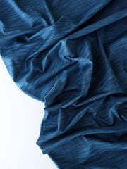 Load image into Gallery viewer, Teal Space Dyed Poly Spandex | Designer Deadstock