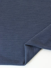 Load image into Gallery viewer, Navy Cupro Slub Rib
