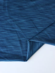 Load image into Gallery viewer, Teal Space Dyed Poly Spandex | Designer Deadstock