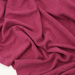Load image into Gallery viewer, Magenta Cupro Slub Rib
