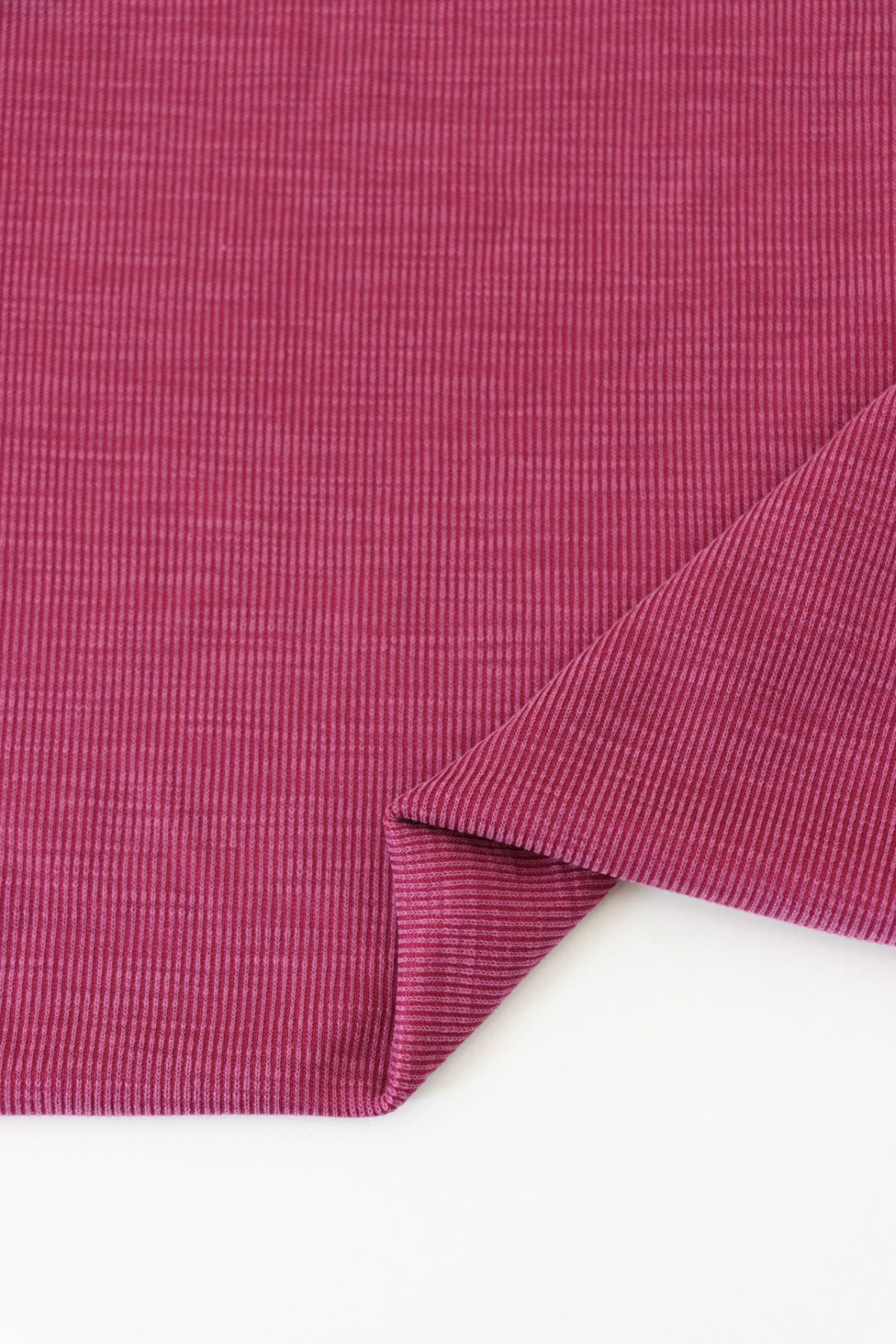 Slub Rib Magenta Cupro Slub Rib | Surge Fabric Shop