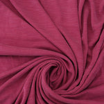 Load image into Gallery viewer, Magenta Cupro Slub Rib
