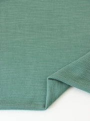 Load image into Gallery viewer, Milly Green Cupro Slub Rib