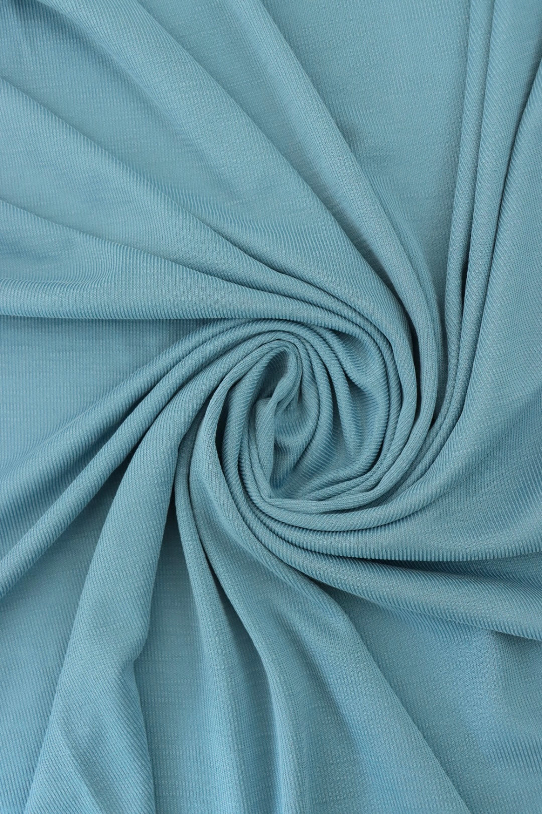 Slub Rib Adriatic Blue Cupro Slub Rib | Surge Fabric Shop