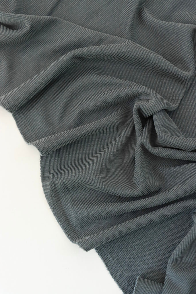 Jaws Cupro Slub Rib | Surge Fabric Shop