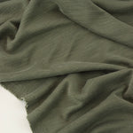 Load image into Gallery viewer, Olive Cupro Slub Rib
