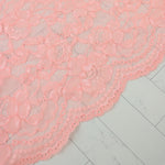 Load image into Gallery viewer, Peachy Coral 9&quot; Wide Stretch Lace
