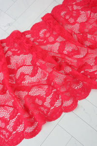 Pucker Up 9" Wide Stretch Lace